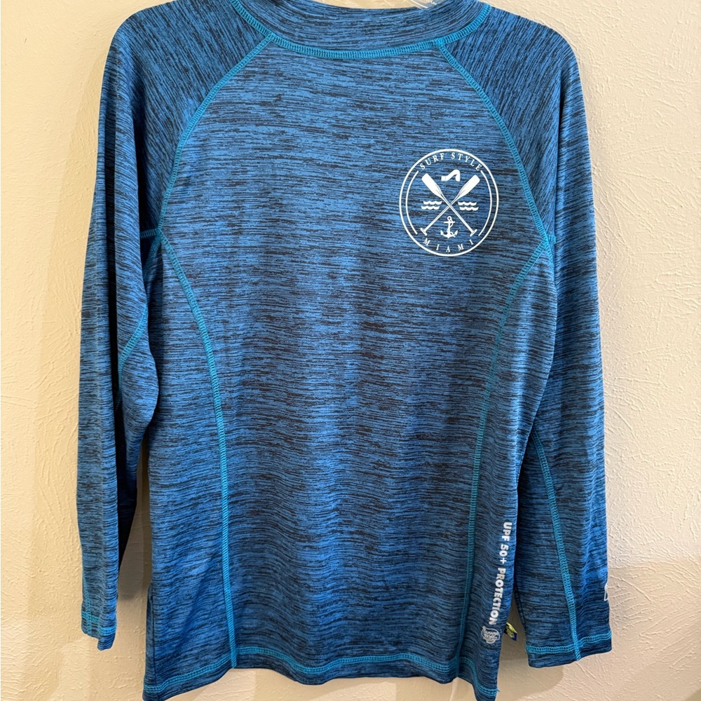 Banana Republic large Blue Patterned Shirt